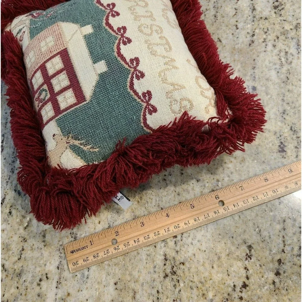 Vintage RIVERDALE Home For Christmas Tapestry 9